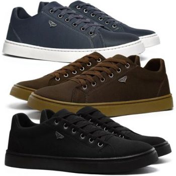 Kit 3 Pares Tênis Masculino SapatoFran Skateboard Casual