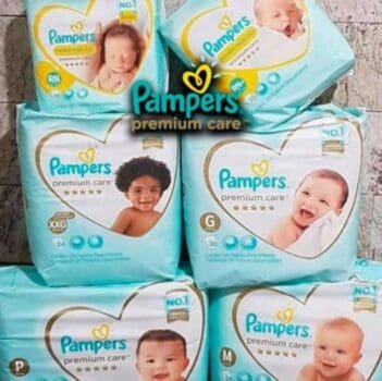 Kit Fraldas Pampers Premium Care -2 Pacotes