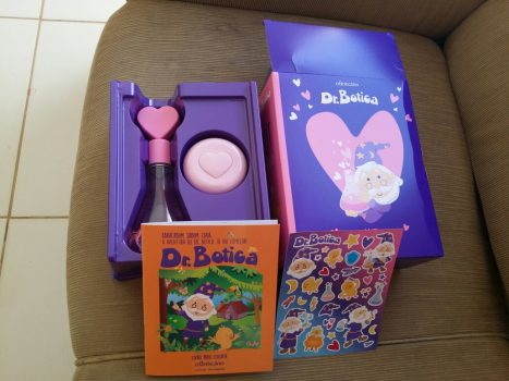 Kit Presente Dr. Botica do Coração: Colônia Infantil 120ml + Sabonete em Barra 80g + Livro para Colorir
