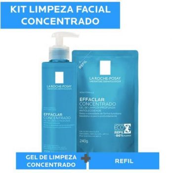 La Roche-Posay Effaclar Concentrado Kit - Gel de Limpeza Facial + Refil