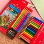 Lápis de Cor EcoLápis 12 Cores + 6 Neon, Faber-Castell