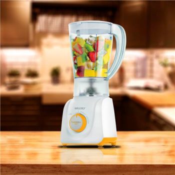 Liquidificador Mallory Flash Mix 220v Branco/Laranja
