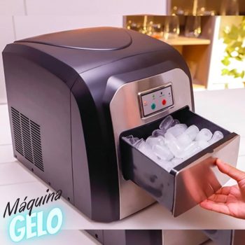 Máquina de Gelo 15kg Fun Kitchen - 127V