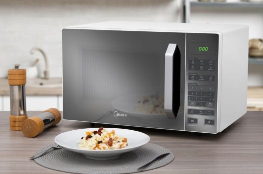 Micro-ondas 27L Branco Espelhado Midea LED127V MXSA27E1