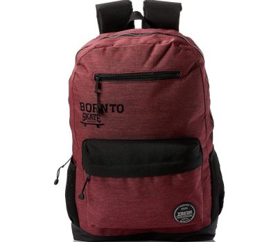 Mochila casual, Poliester, Unissex, Vermelha