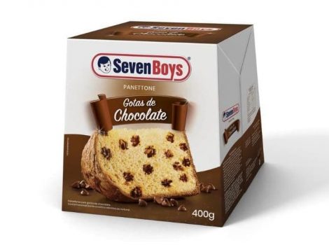 Panettone Gotas Seven Boys 400Gr
