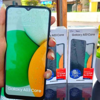 Smartphone Samsung Galaxy A03 Core 32GB 4G Wi-Fi Tela 6.5'' Dual Chip 2GB RAM Câmera 8MP + Selfie 5MP