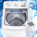 Máquina De Lavar 13kg Electrolux Essential Care Com Cesto Inox, Jet&Clean E Ultra Filter (Led13)