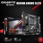 Placa Mãe Gigabyte B550M AORUS ELITE