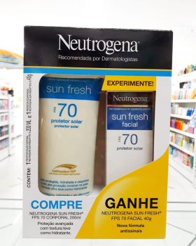 Protetor Solar Facial e Corporal Neutrogena FPS 70 – Sun Fresh