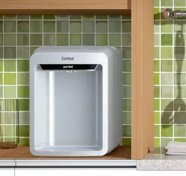Purificador de Água Consul de Mesa e Parede Branco – CPB33AB Água Gelada e Natural