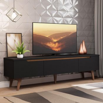 Rack para TV até 75 Polegadas Madesa Reims 2 Portas 1 Gaveta