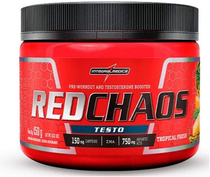 Red Chaos Testo  150G  - Maçã Verde, Integralmédica