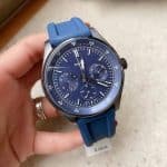 Relógio Fossil, Pulseira de Silicone, Masculino Azul FS5577/8AN