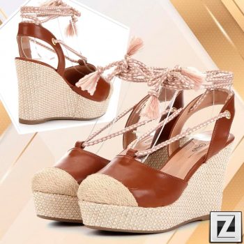 Sandália Griffe Espadrille Amarração