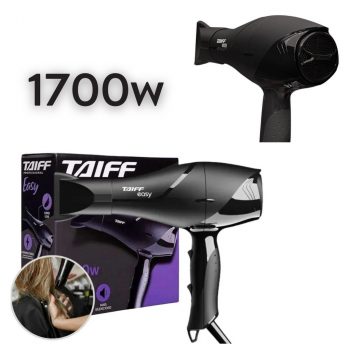 Secador de Cabelos Taiff Easy Motor ac Profissional 1700W Preto - 127v