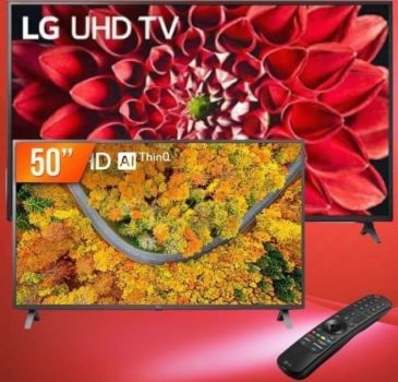 Smart TV LG 50 pol 4K uhd WiFi LG ThinQ Alexa 50UP751C