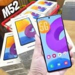 Smartphone Samsung Galaxy M52 5g 128gb 5g Wi-Fi Tela 6.7'' Dual Chip 6gb Ram Câmera Tripla + Selfie 32mp