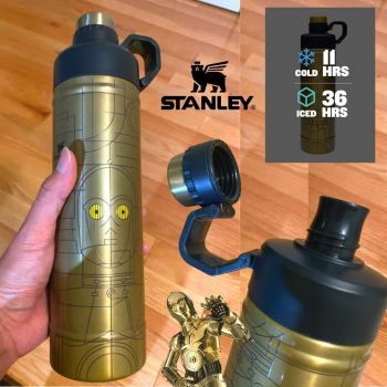 Stanley x Star Wars – C-3PO – Garrafa de água clássica isolada a vácuo de 740 ml