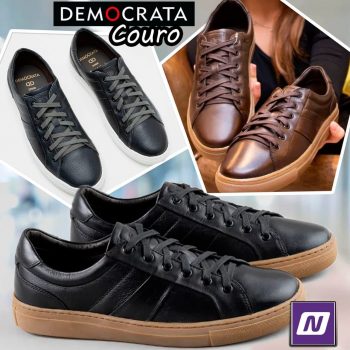 Tênis Couro DEMOCRATA Live