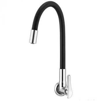 Torneira Parede Flex 1178 B27, Lorenzetti, 7048533, Preto
