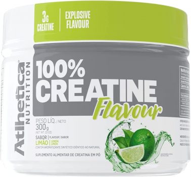 100% Creatine Flavour (300 g) Limão, Atlhetica Nutrition