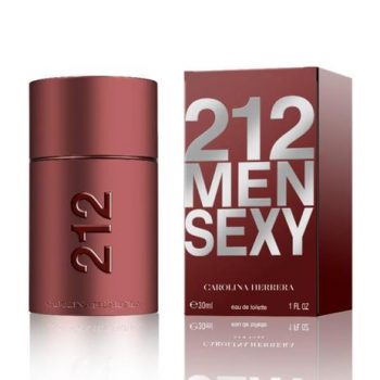 212 Sexy Men Carolina Herrera Eau de Toilette - Perfume Masculino 30Ml, Carolina Herrera, 30
