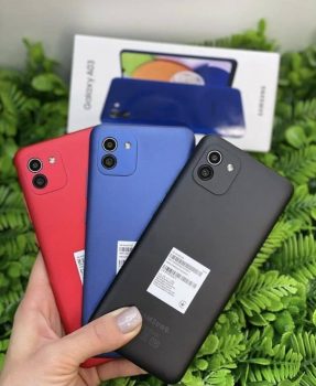 Smartphone Samsung Galaxy A03, 64GB, 4GB ram, Dual Chip Tela Infinita de 6.5