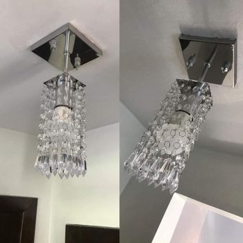 Lustre Clearcrillic Cristal Acrílico Quadrado Perfeito