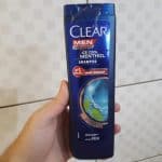 3 Un. Shampoo Anticaspa Clear Men Ice Cool Menthol 400ml, Clear, 400 Ml