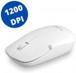 Mouse Sem Fio 2.4GHZ USB Branco - MO286