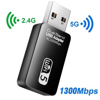 Adaptador WIFI 5ghz 1300mbps
