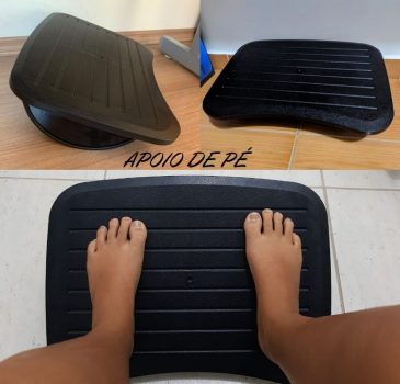Apoio de Pé Em Poliestireno AP25031 Preto - MASTICMOL