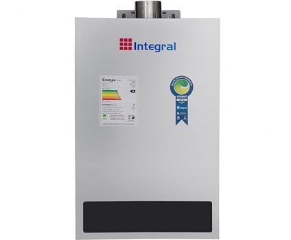 Aquecedor Gas 24L Glp, Integral, Prata