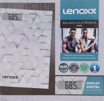 Balança Digital até 150kg Lenoxx - Shape PBL 793