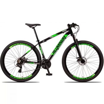 Bicicleta 29 Aluminum Raider 24 Marchas Index Freio a Disco