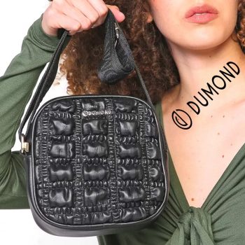 Bolsa Dumond Matelassê Preta
