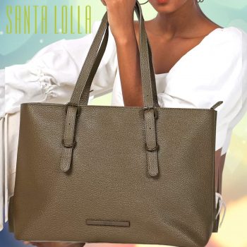 Bolsa Santa Lolla Logo Verde