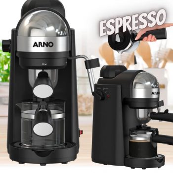 Cafeteira Arno Mini Espresso Compacta - Inox
