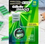 Carga para Aparelho de Barbear Gillette - Mach3 Sensitive 16 Cargas