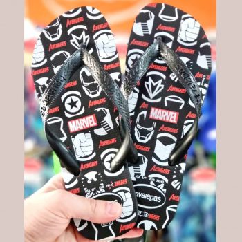 Chinelo Top Marvel Logomania, Havaianas, Adulto Unissex