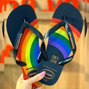 Chinelo Top Pride, Havaianas, Adulto Unissex