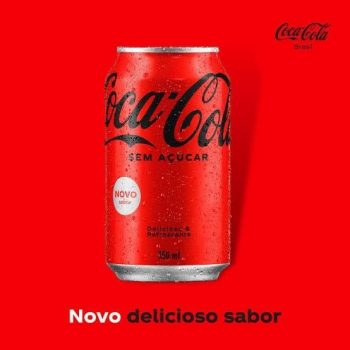 Coca-Cola Sem Açúcar lata 350ml