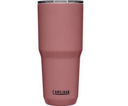 Copo Horizon 850 g – Aço inoxidável isolado – Tampa Tri-Mode – Rosa de terracota