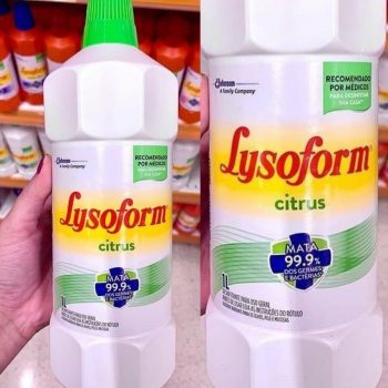 Desinfetante Lysoform Citrus 1 Litro