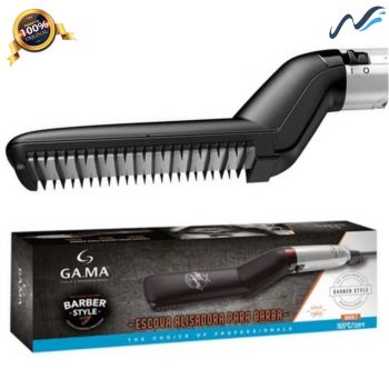 Escova Alisadora GAMA Barber Style - GAMA Italy - bivot BECHS0000002583, PRETO/CINZA