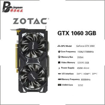 GTX 1060 3GB Zotac Usada