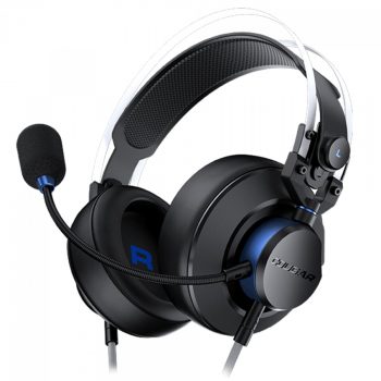Headset Gamer Cougar VM410 PS, 3.5mm, Multi Plataforma, Black/Blue, 3H550P53S.0001