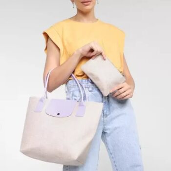 Kit Bolsa PIEN Shopper + Necessaire Feminina