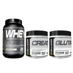 Kit Cellucor Whey Protein 821g + Creatina 300g + Glutamina 300g
